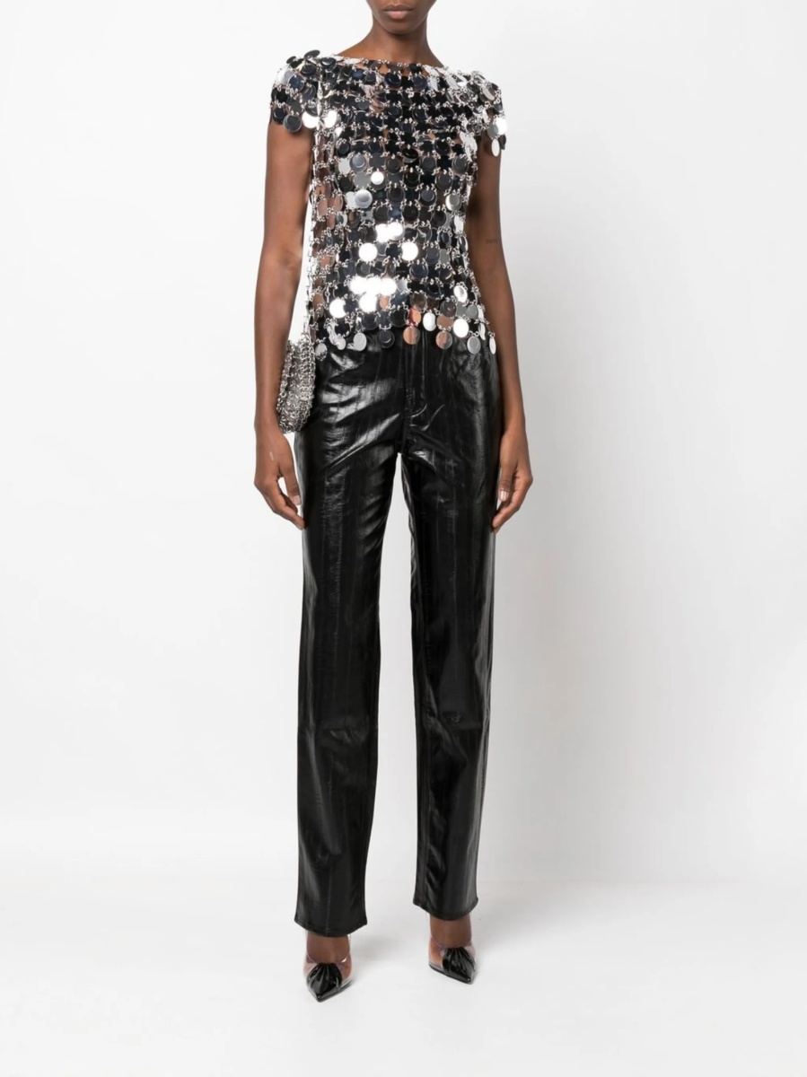 Bluza RABANNE argintie - Img 2