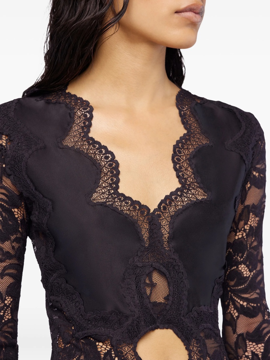 Bluza RABANNE neagra - Img 5