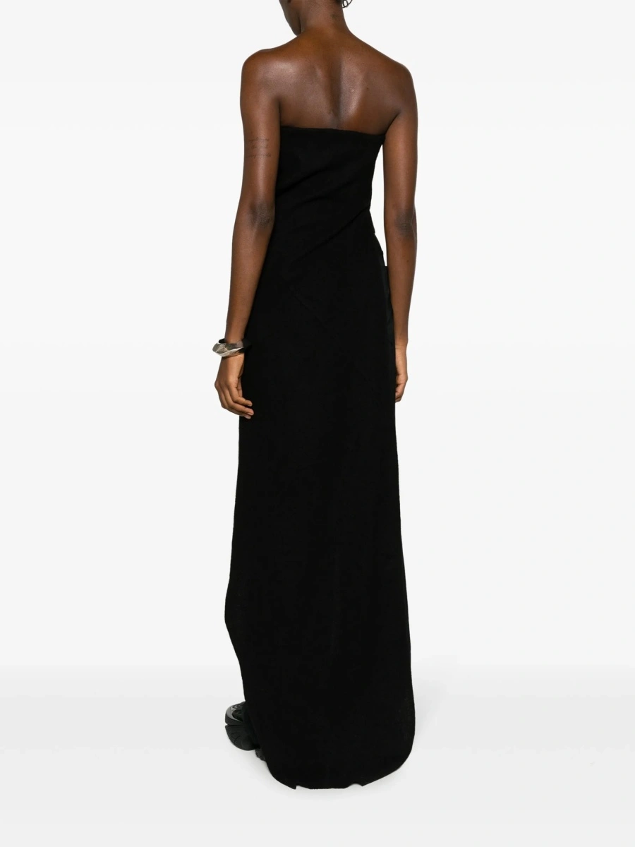 Bluza Rick Owens neagra din lana - Img 4