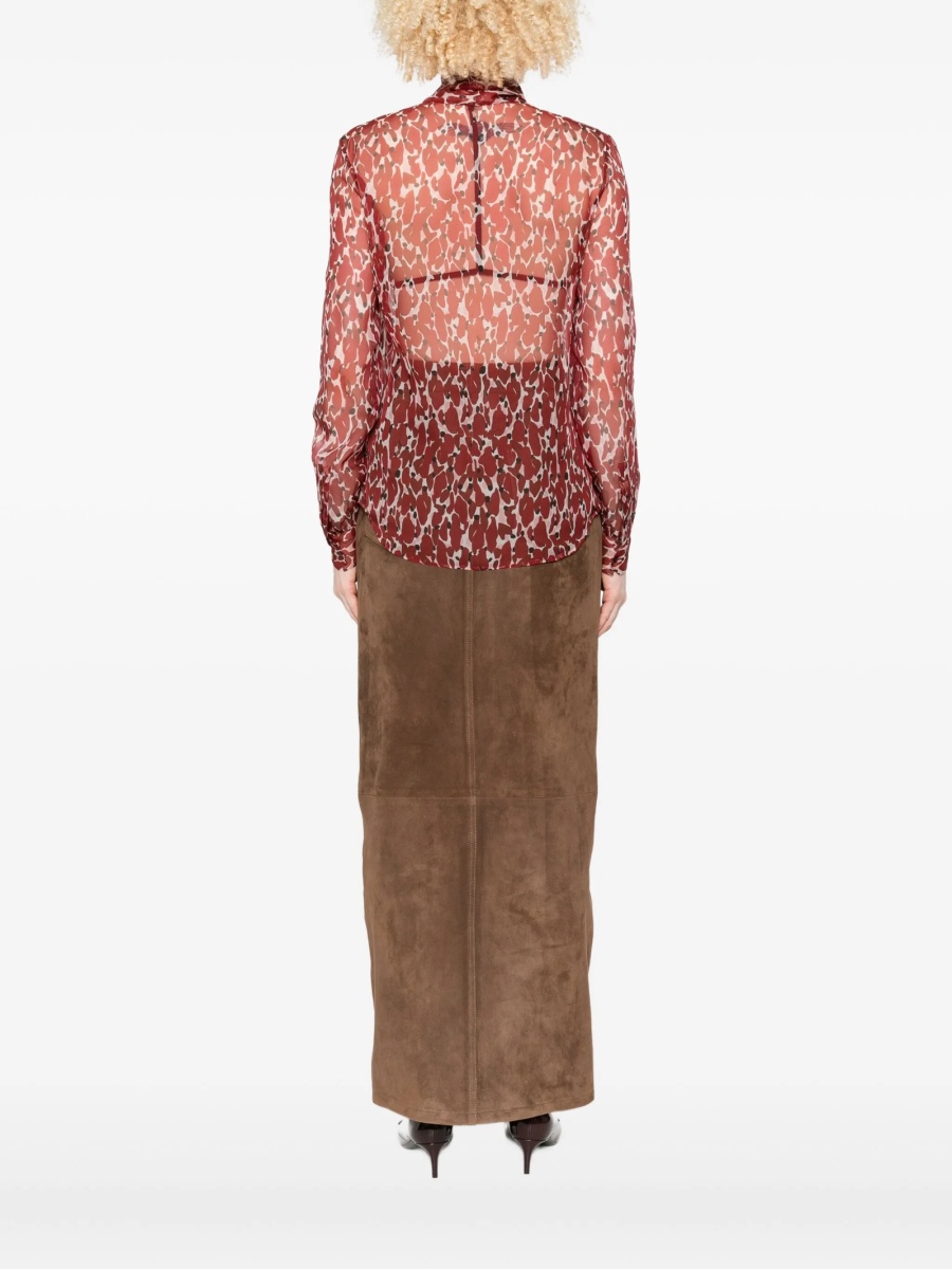 Bluza Saint Laurent rosie - Img 4
