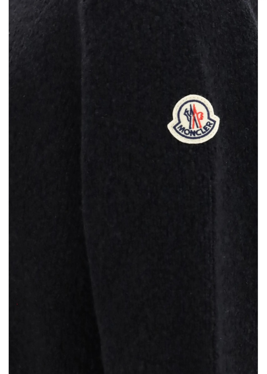 Bluza trening Bouclé wool blend zip Hoodie - Img 3