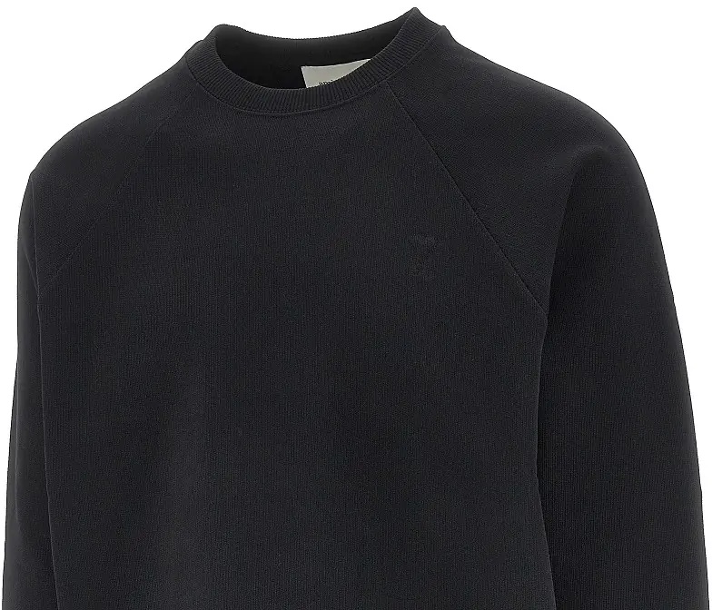 Bluza trening Embossed Ami de Coeur crewneck sweatshirt - Img 2