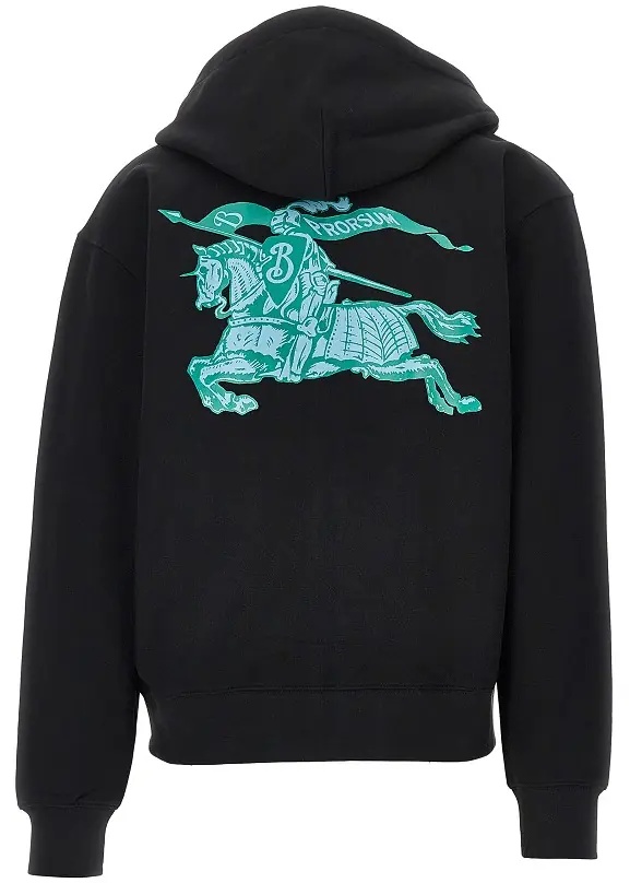 Bluza trening Heritage logo print full-zip hoodie - Img 3
