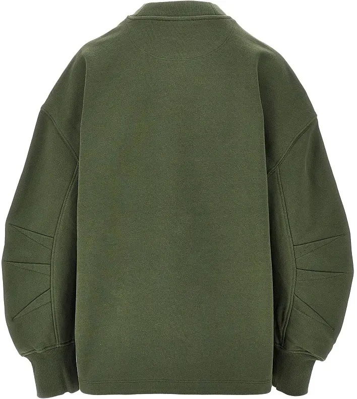 Bluza trening Oversized sweatshirt with moulded hem - Img 3