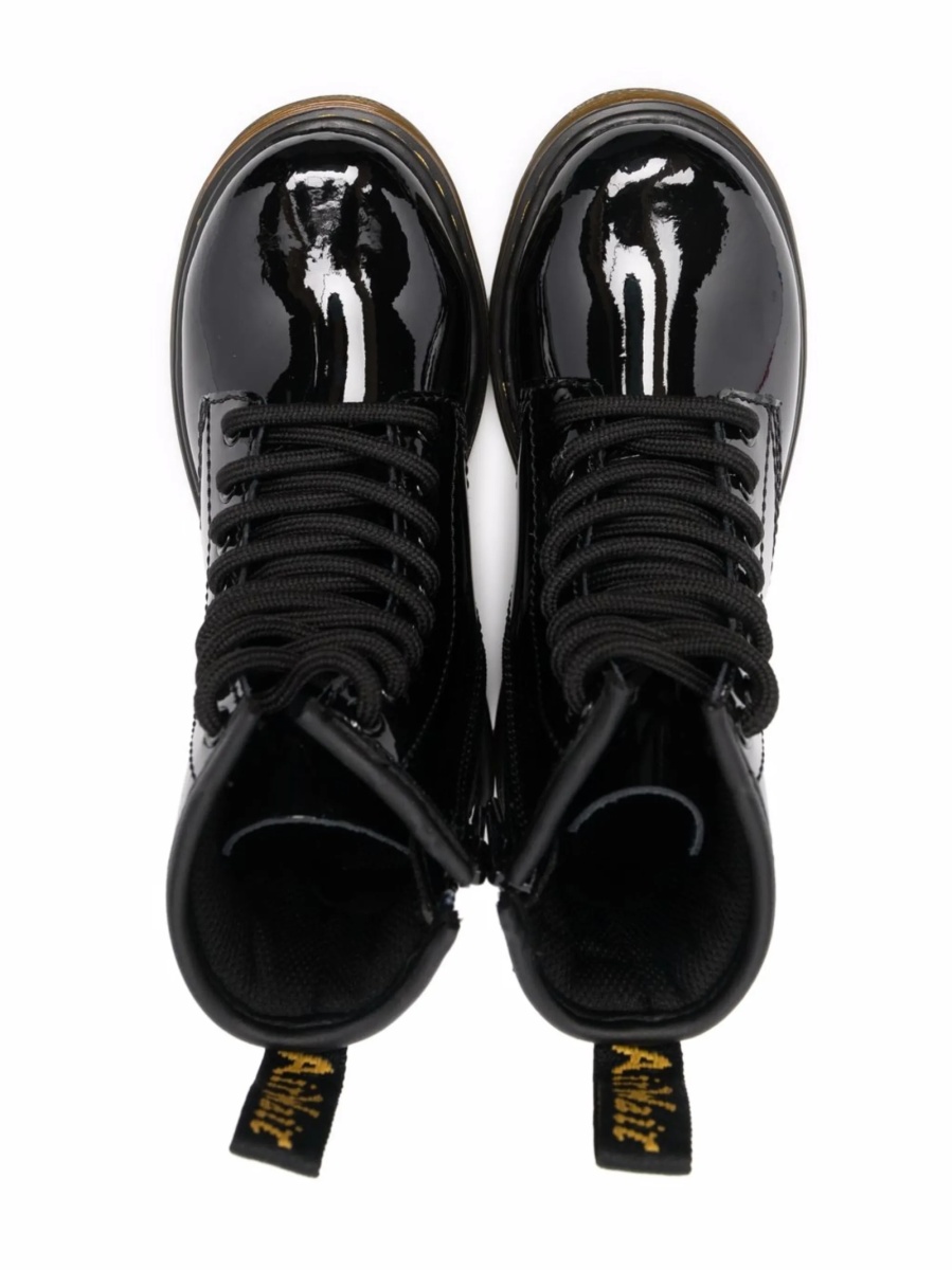 Bocanci Dr. Martens negri din piele - Img 3