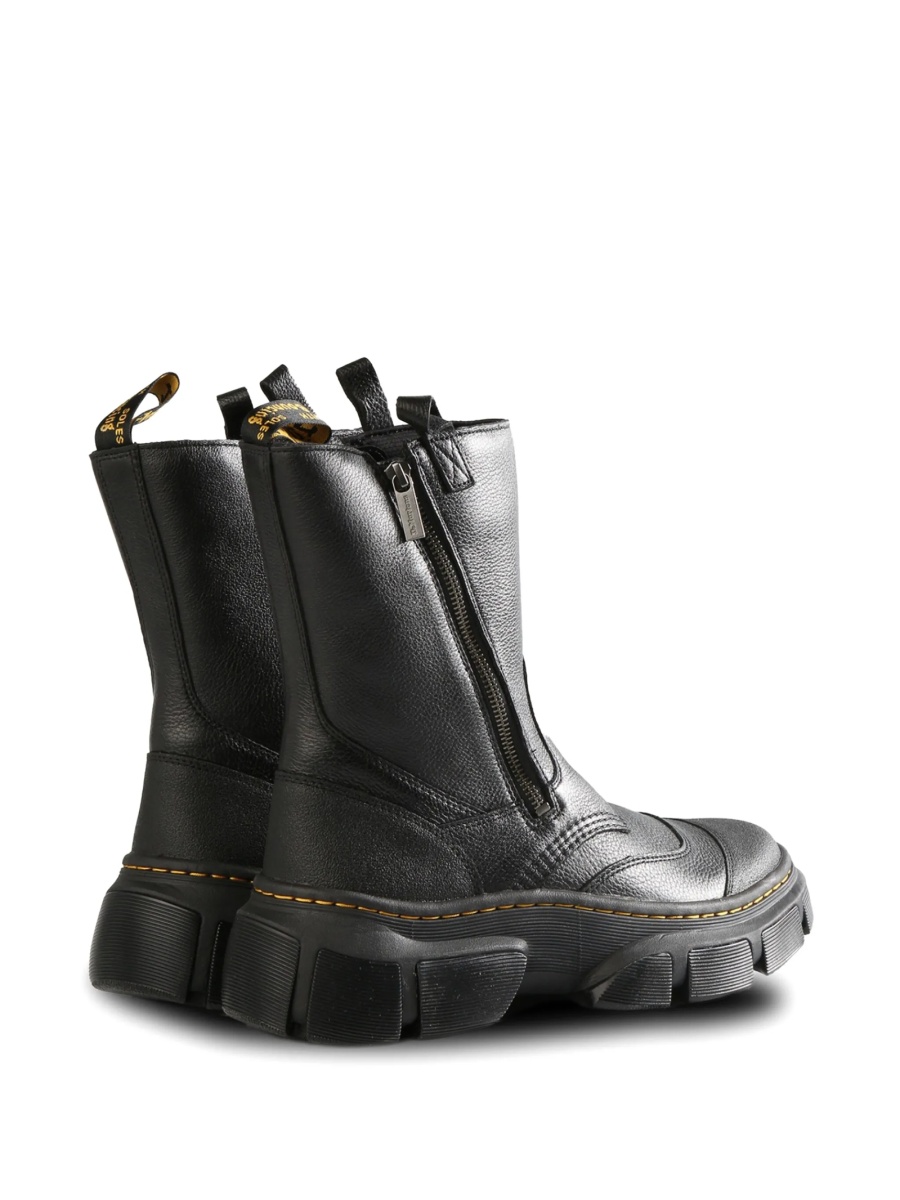 Bocanci Dr. Martens negri din piele - Img 3