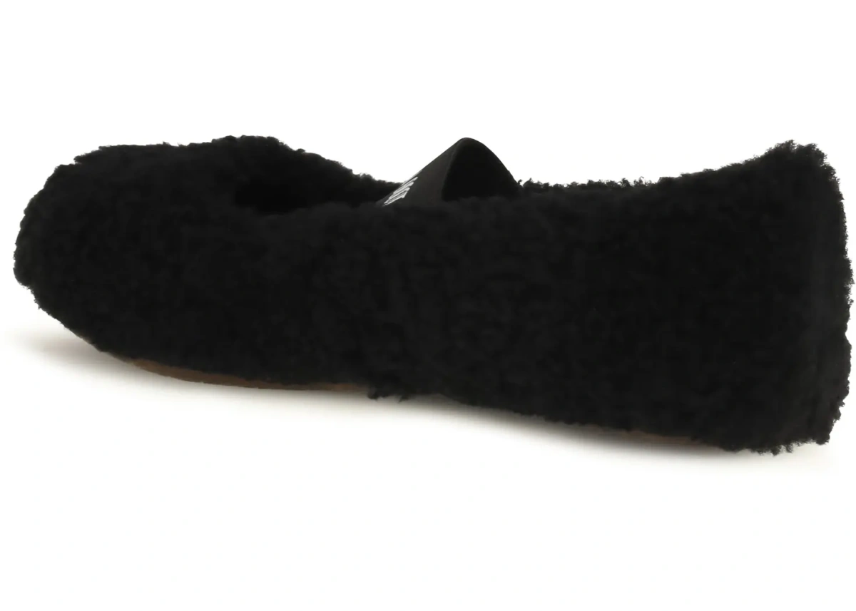 Bocanci Shearling Ballerinas - Img 3