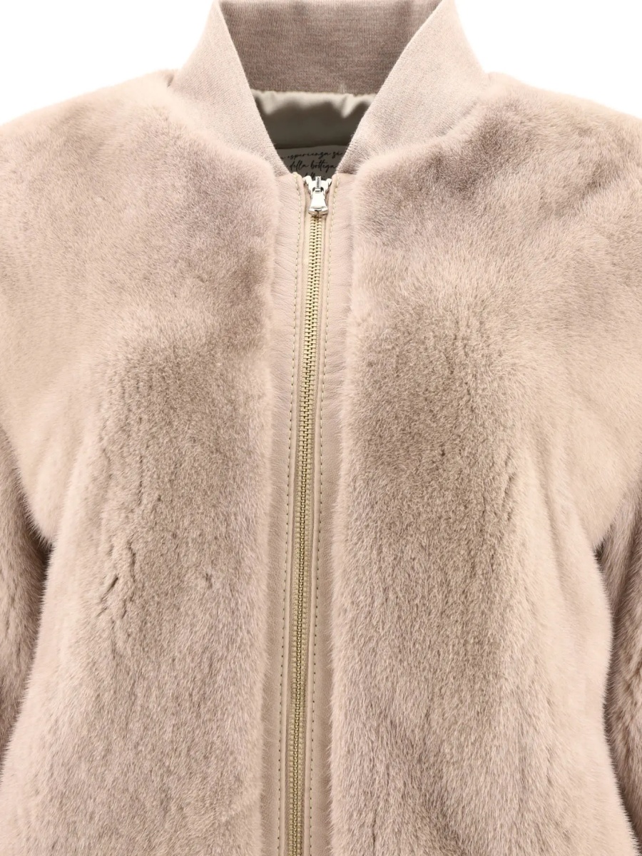 Bomber GIOVI Mink fur bomber jacket - Img 3