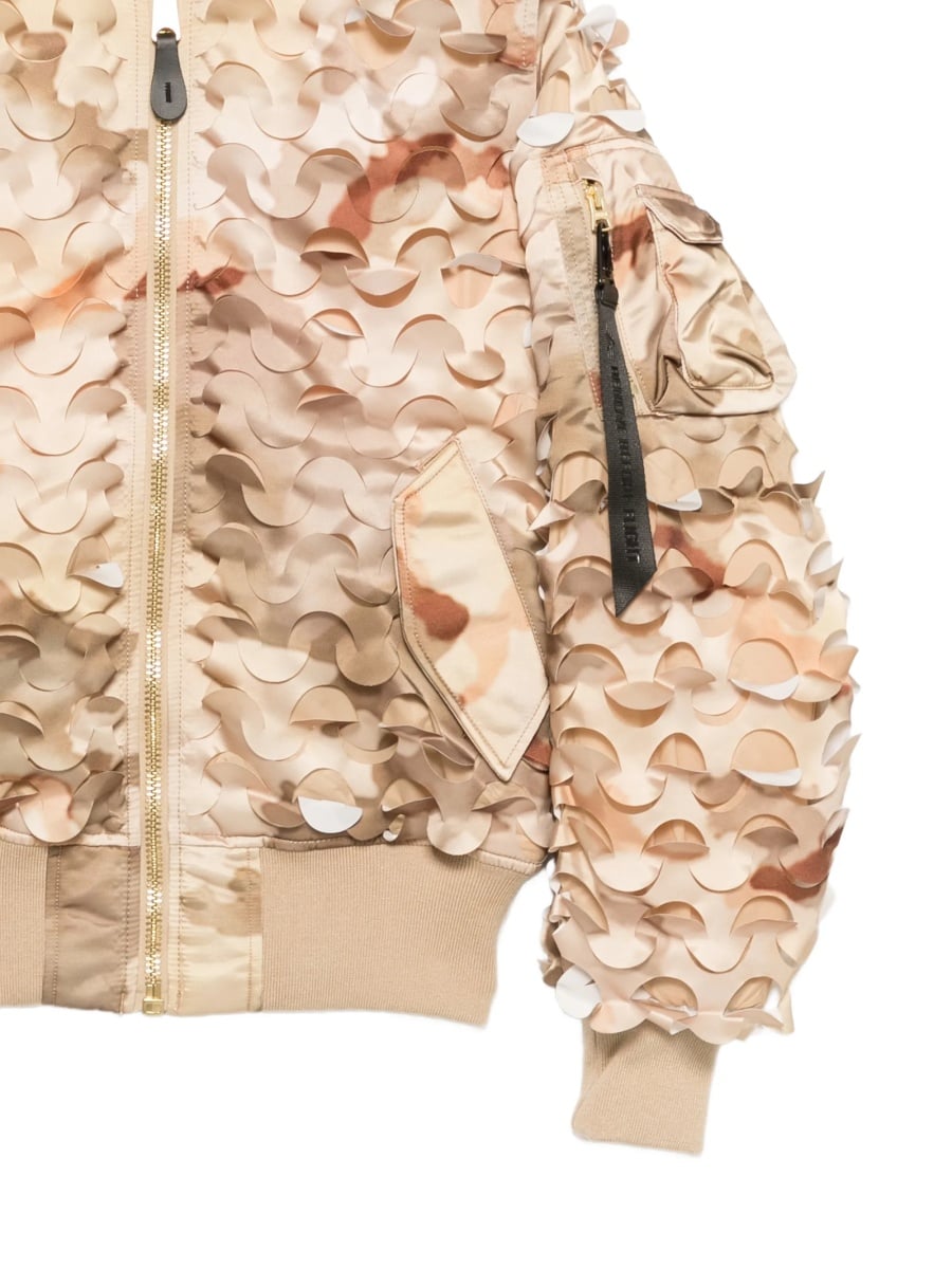Bomber jacket Alpha Industries neutra din nylon - Img 3