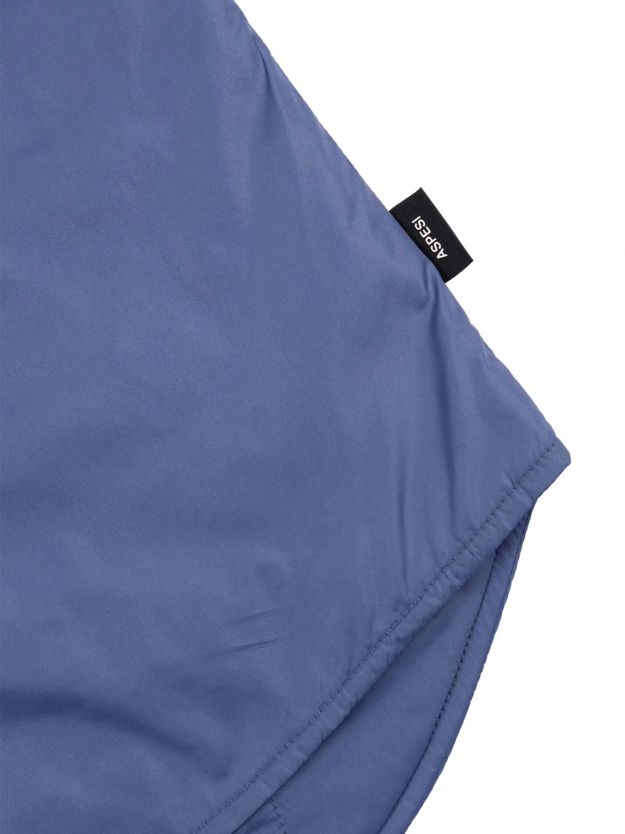 Bomber jacket Aspesi albastra din poliamida - Img 5