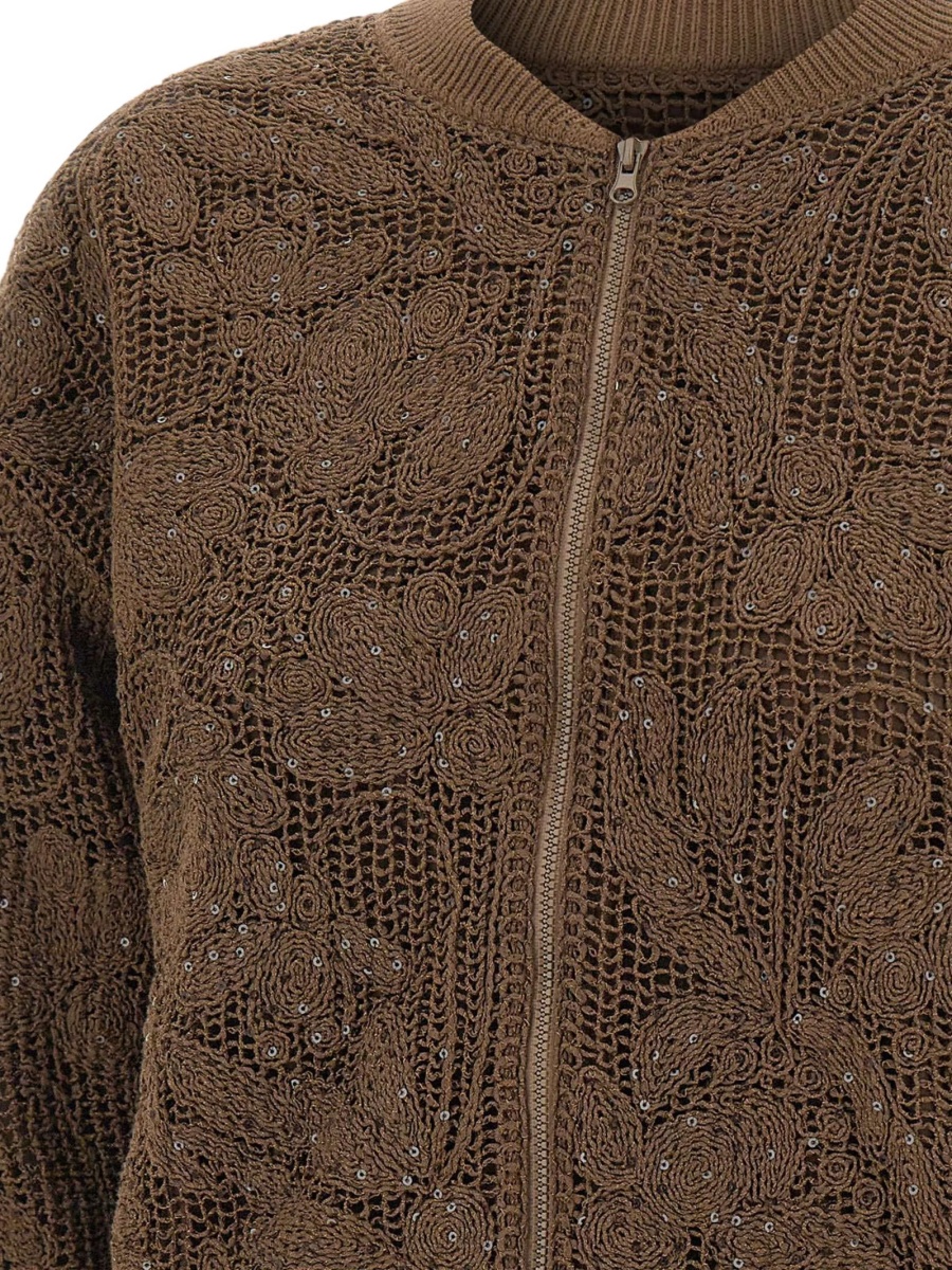 Bomber jacket Kangra maro din nylon si bumbac - Img 5