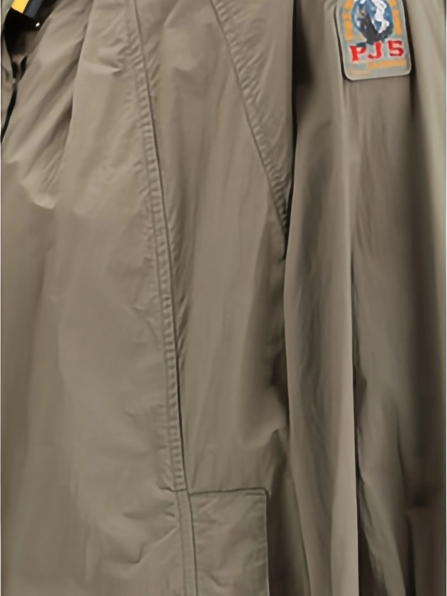 Bomber jacket Parajumpers verde din poliamida - Img 3