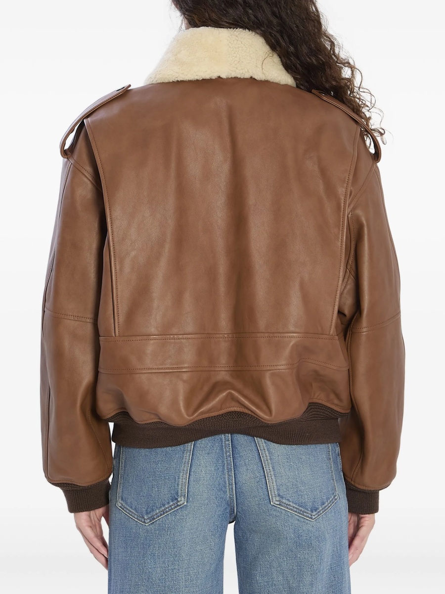 Bomber jacket Saint Laurent maro - Img 4