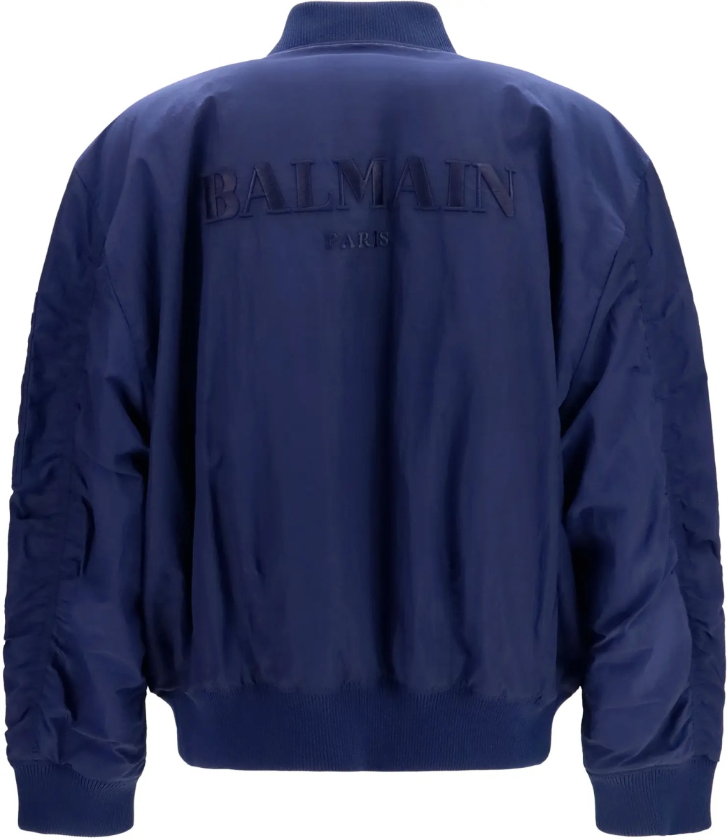 Bomber Nylon Bomber Jacket with embroidered back logo - Img 2