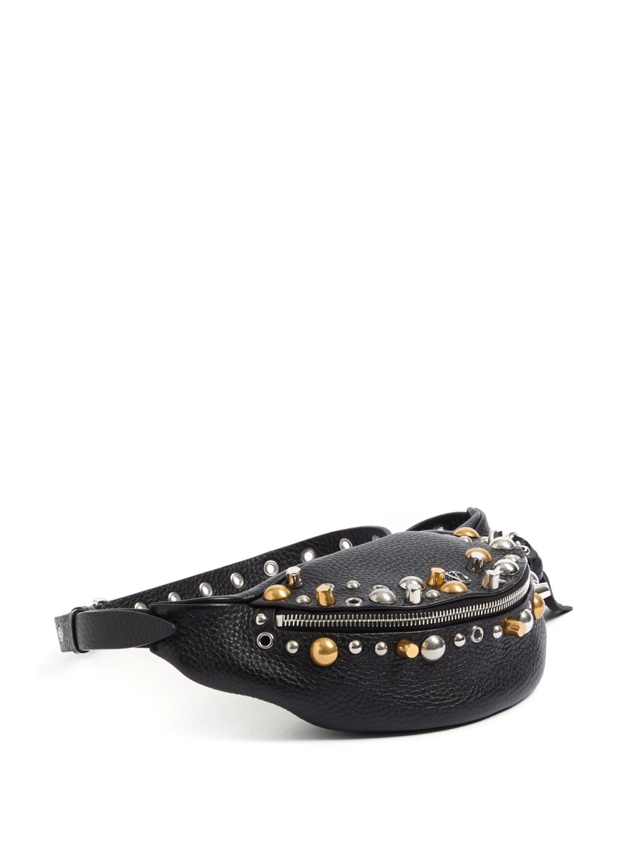 Borseta Valentino Garavani neagra din piele - Img 3