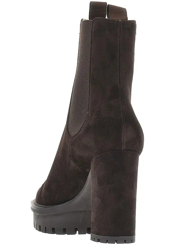Botine 'Barry' suede leather booties - Img 3