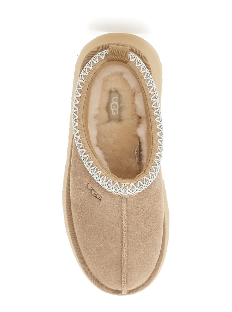 Botine Beige 'Tazz' Slip-On Sabot with Impressed Logo - Img 4