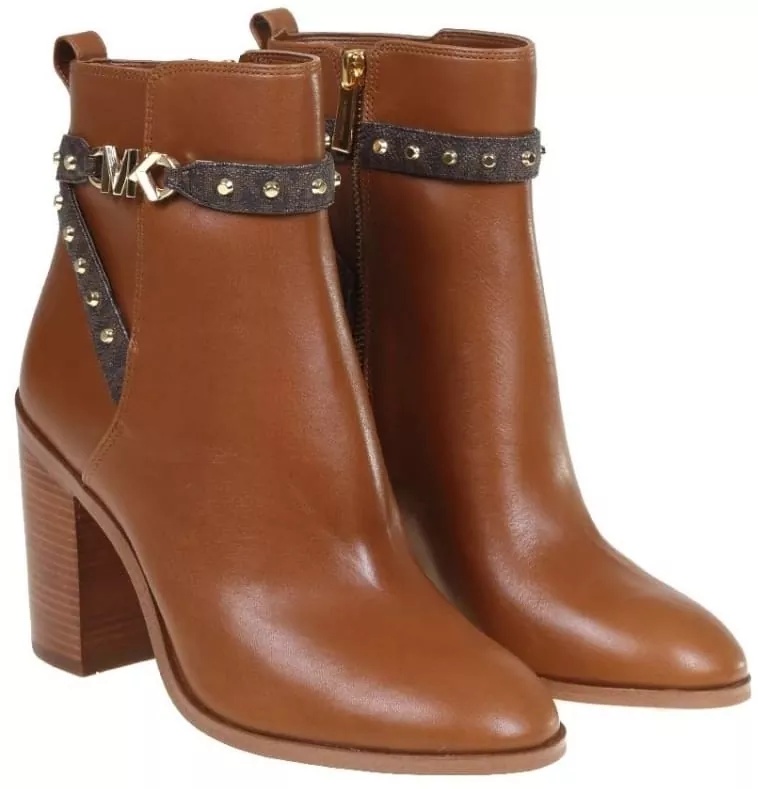 Botine Farrah Bootie Leather/Astro Studs 40F1FHHE1L - Img 2
