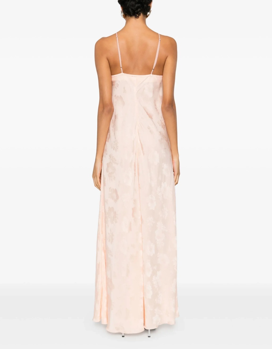 Bouquet jacquard Long Dress - Img 4