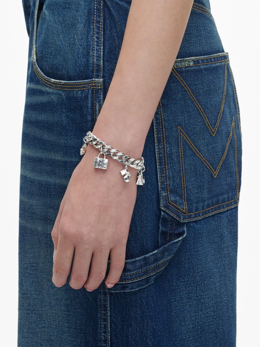 Bratara Marc Jacobs argintie - Img 3