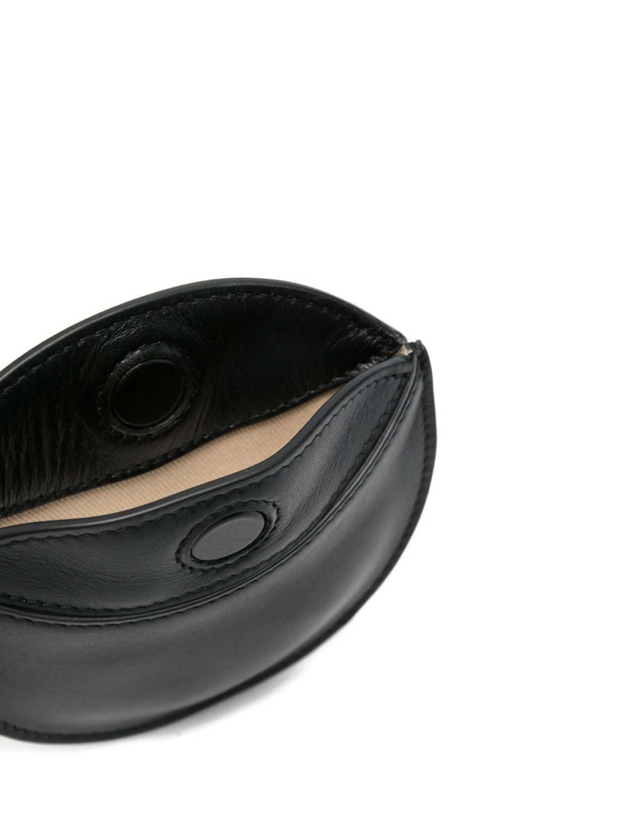 Breloc JACQUEMUS negru din piele - Img 3