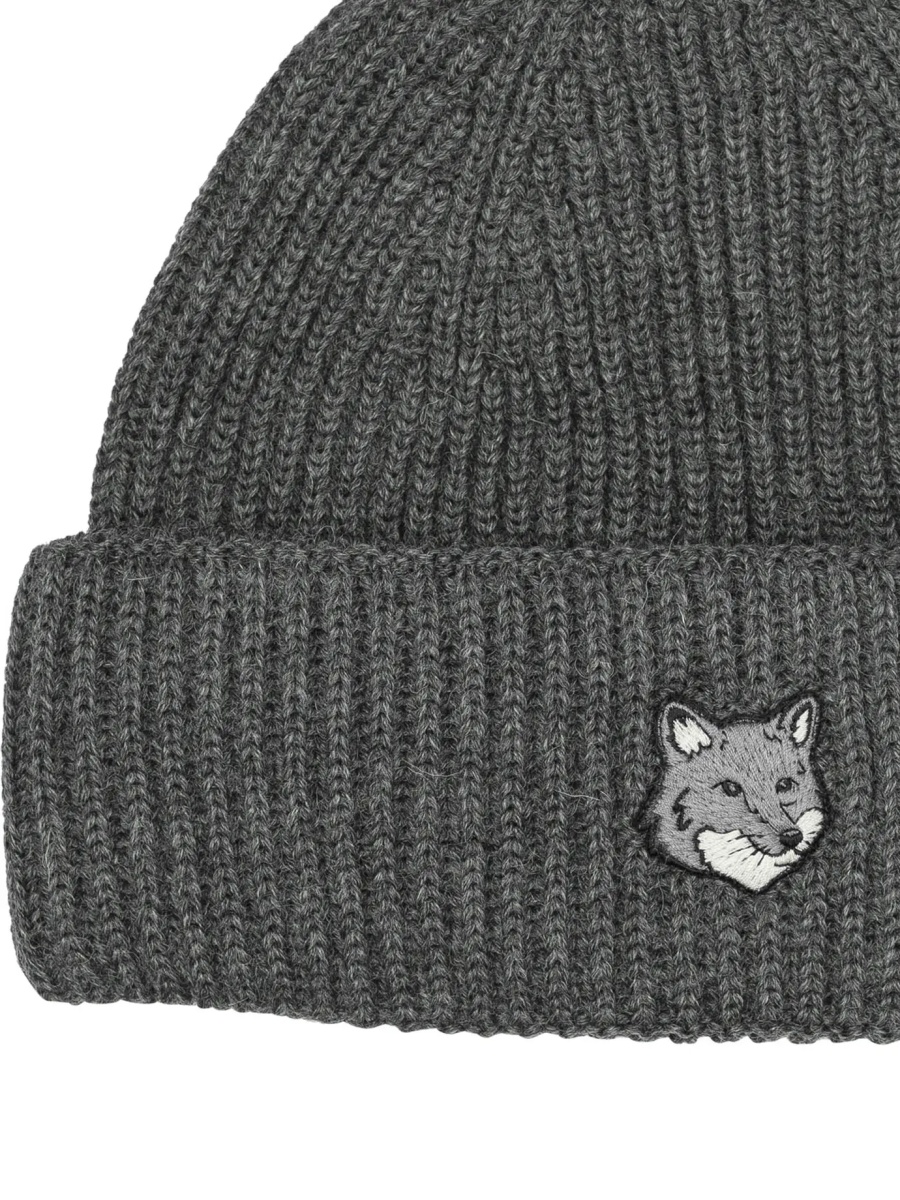 Caciula MAISON KITSUNÉ "Fox Head" Beanie - Img 3