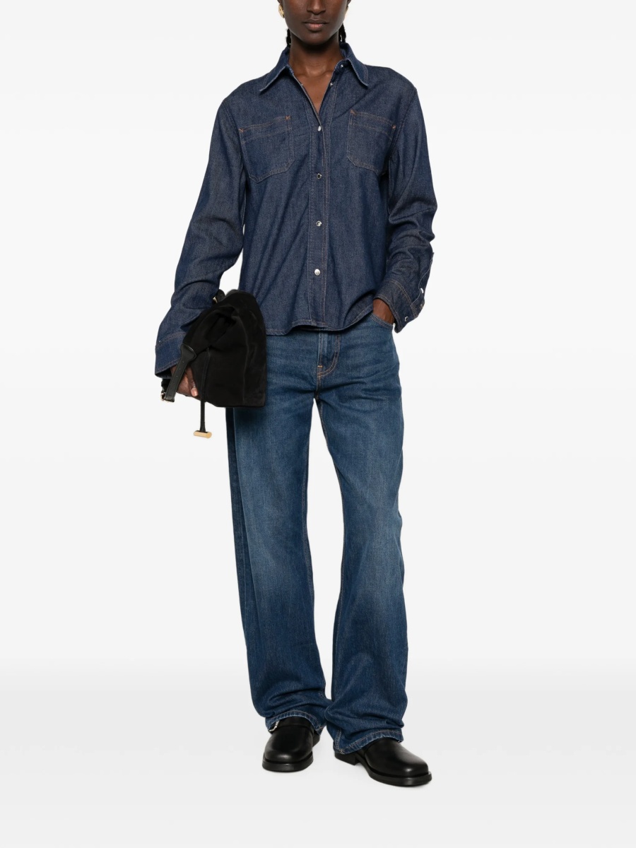 Camasa 7 For All Mankind albastra - Img 2