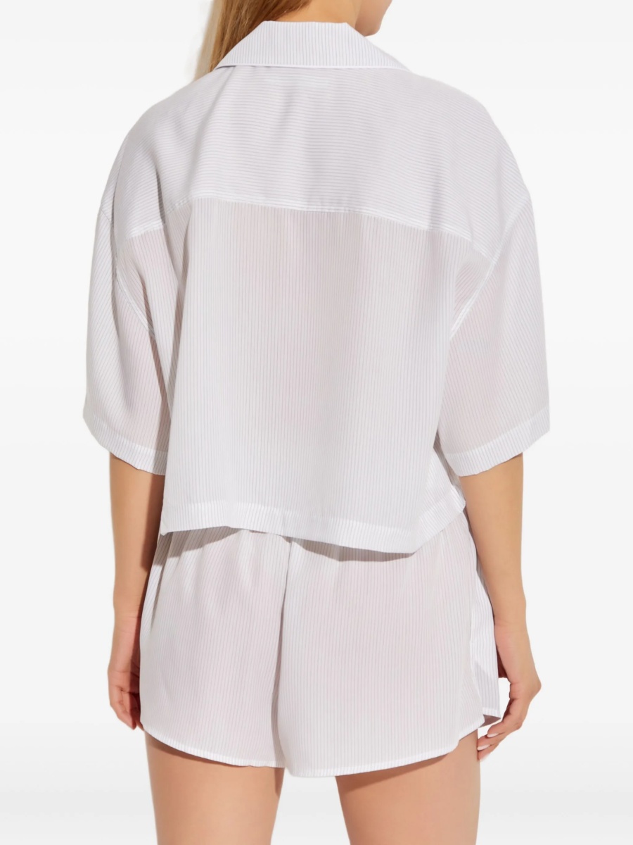 Camasa Alexander Wang alba din lyocell - Img 4