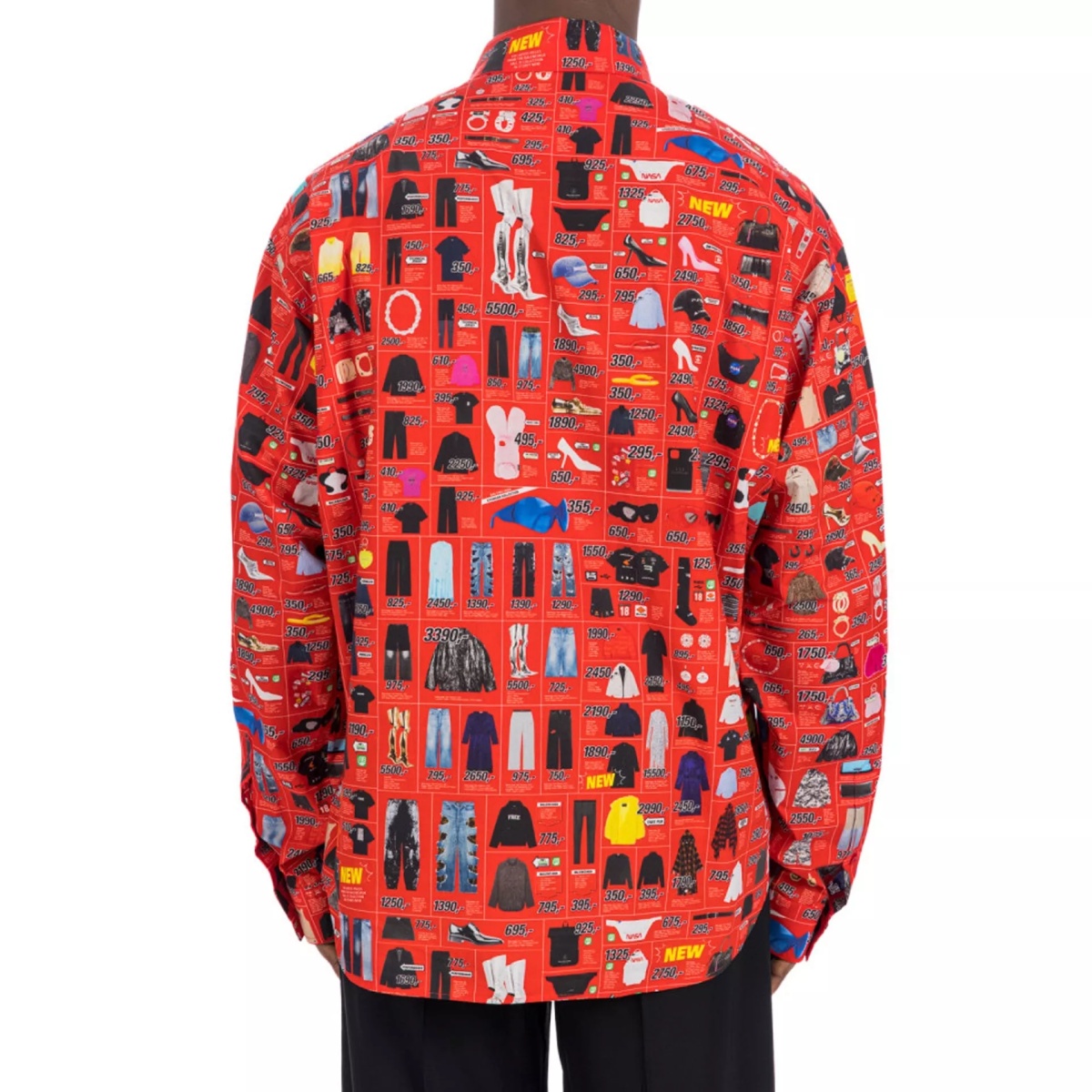 Camasa Balenciaga Printed Shirt - Img 3