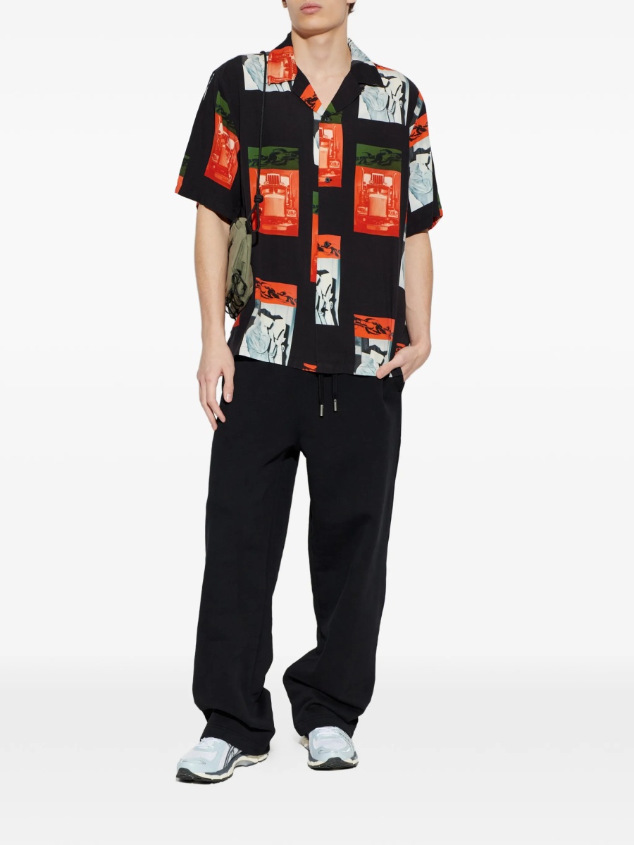 Camasa Carhartt neagra din vascoza - Img 2