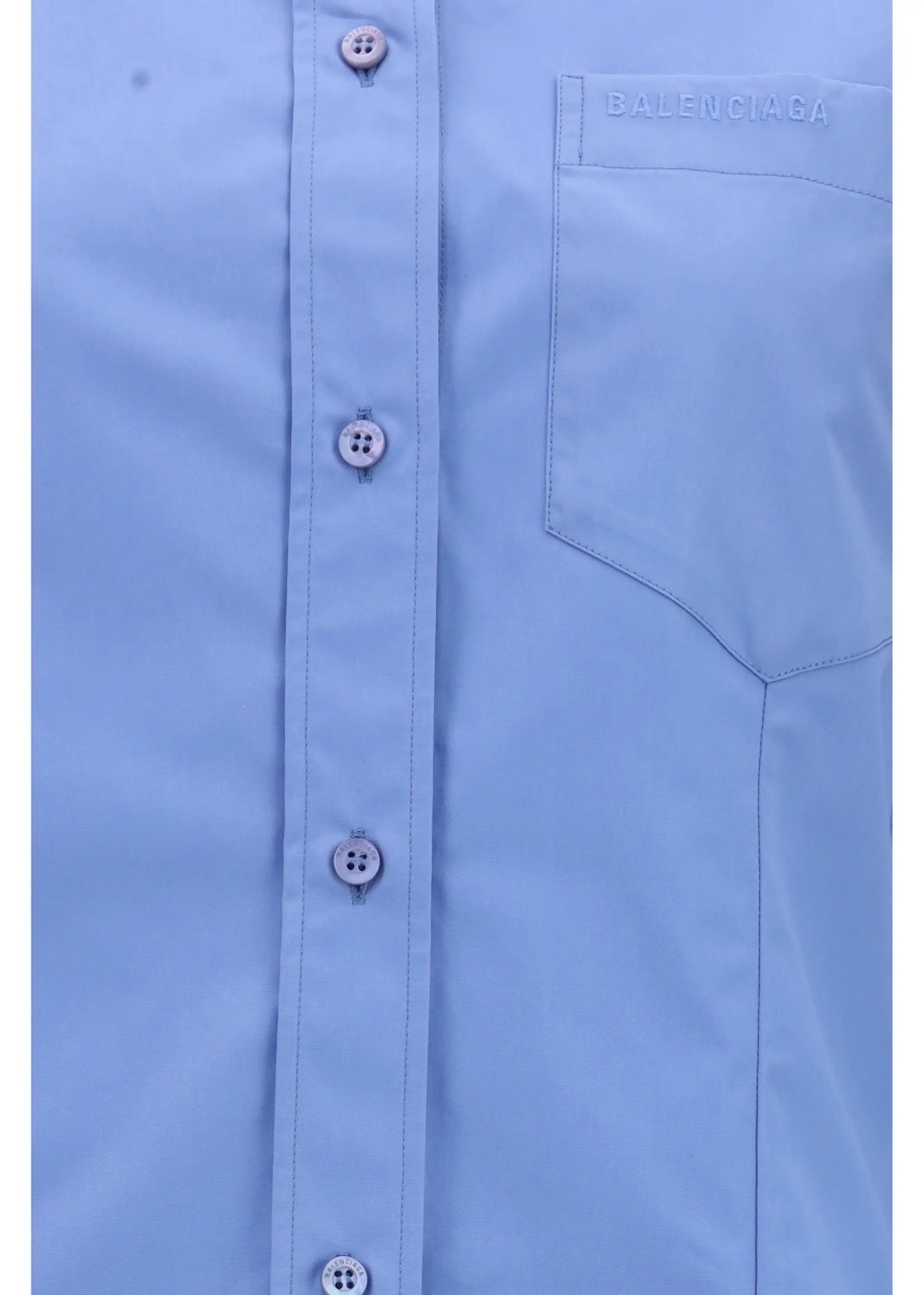 Camasa casual Asymmetric long-sleeve Shirt - Img 3