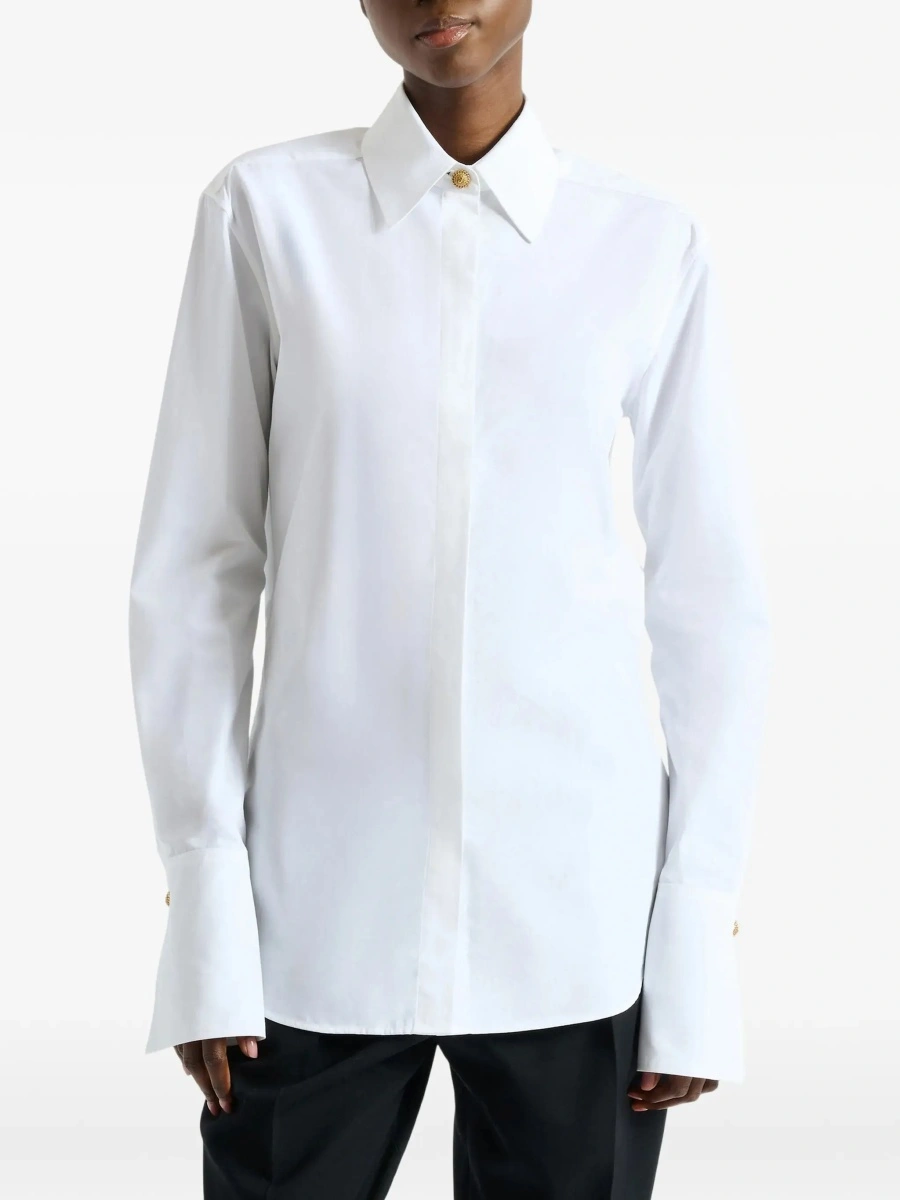 Camasa casual Cotton poplin Shirt - Img 7