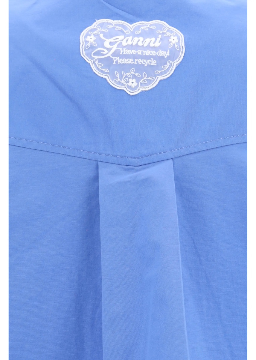 Camasa casual Cotton Shirt with lace details - Img 3