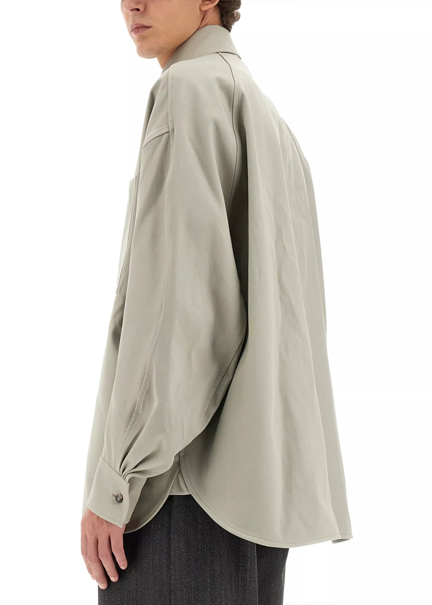 Camasa casual Cotton Twill Over Shirt - Img 4