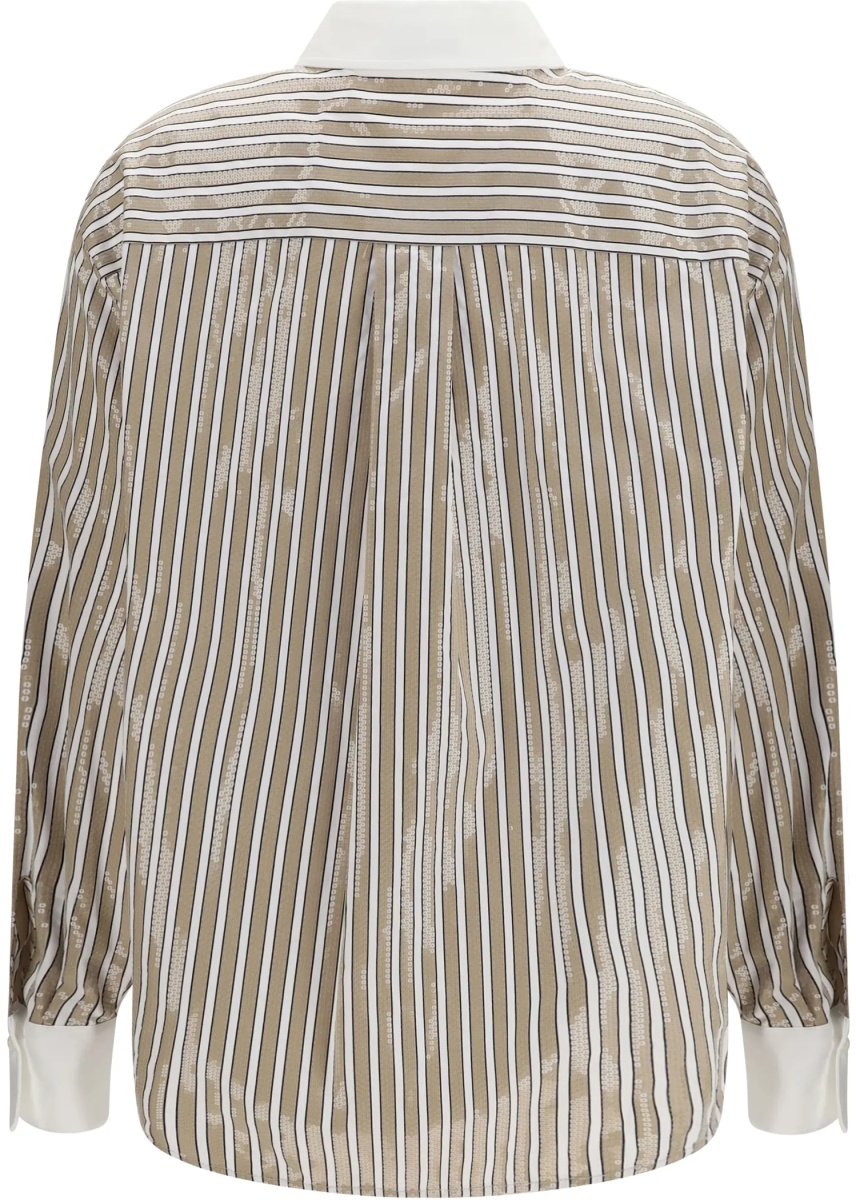 Camasa casual Dazzling Stripes cotton Shirt - Img 2