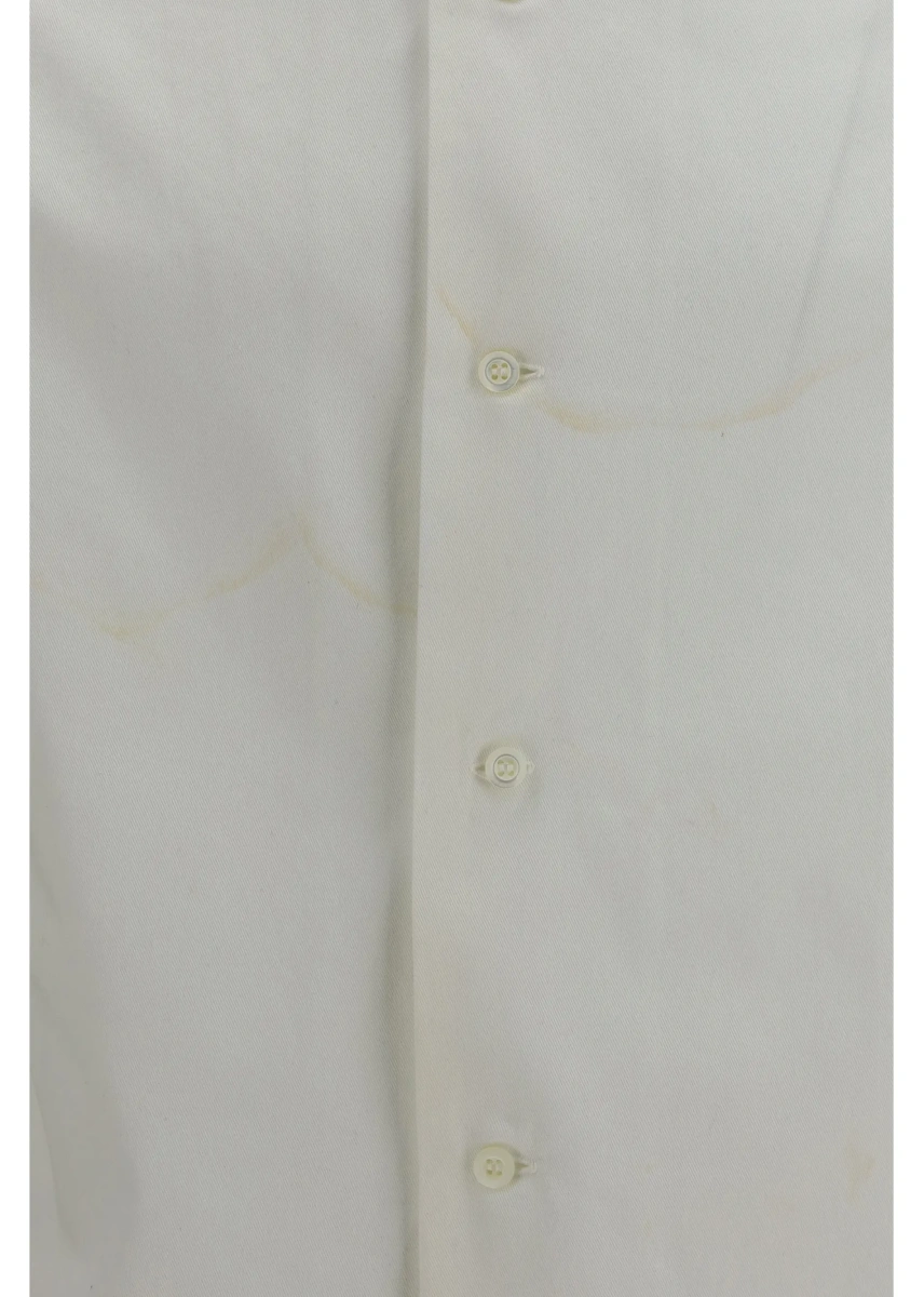 Camasa casual Distressed cotton Shirt - Img 3