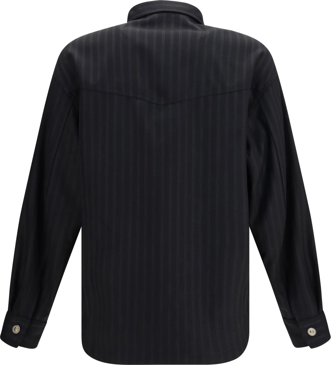Camasa casual Greca Monogram jacquard wool Shirt - Img 2