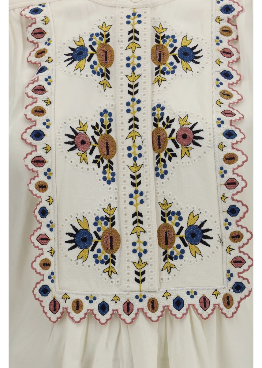 Camasa casual Monique embroidered Top - Img 3