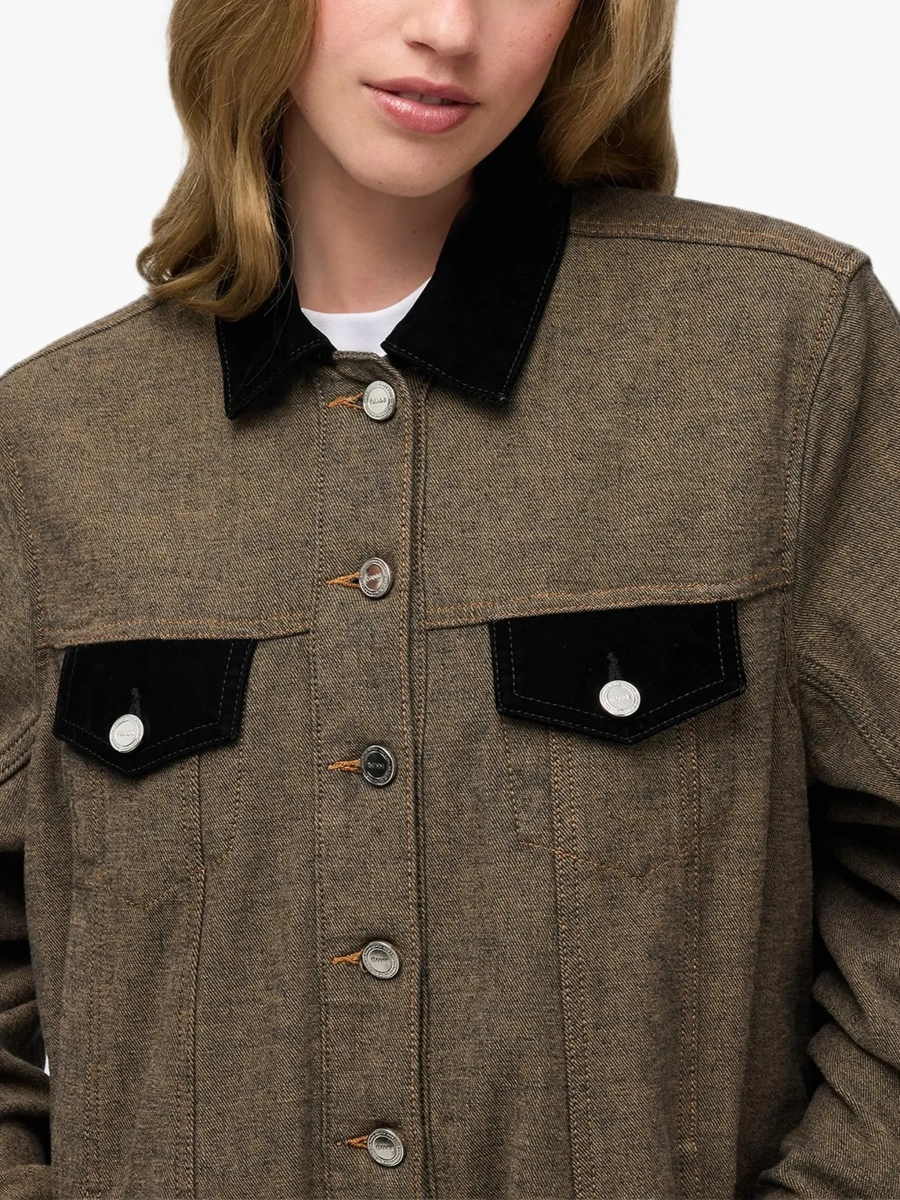 Camasa casual Neppy denim Overshirt - Img 5