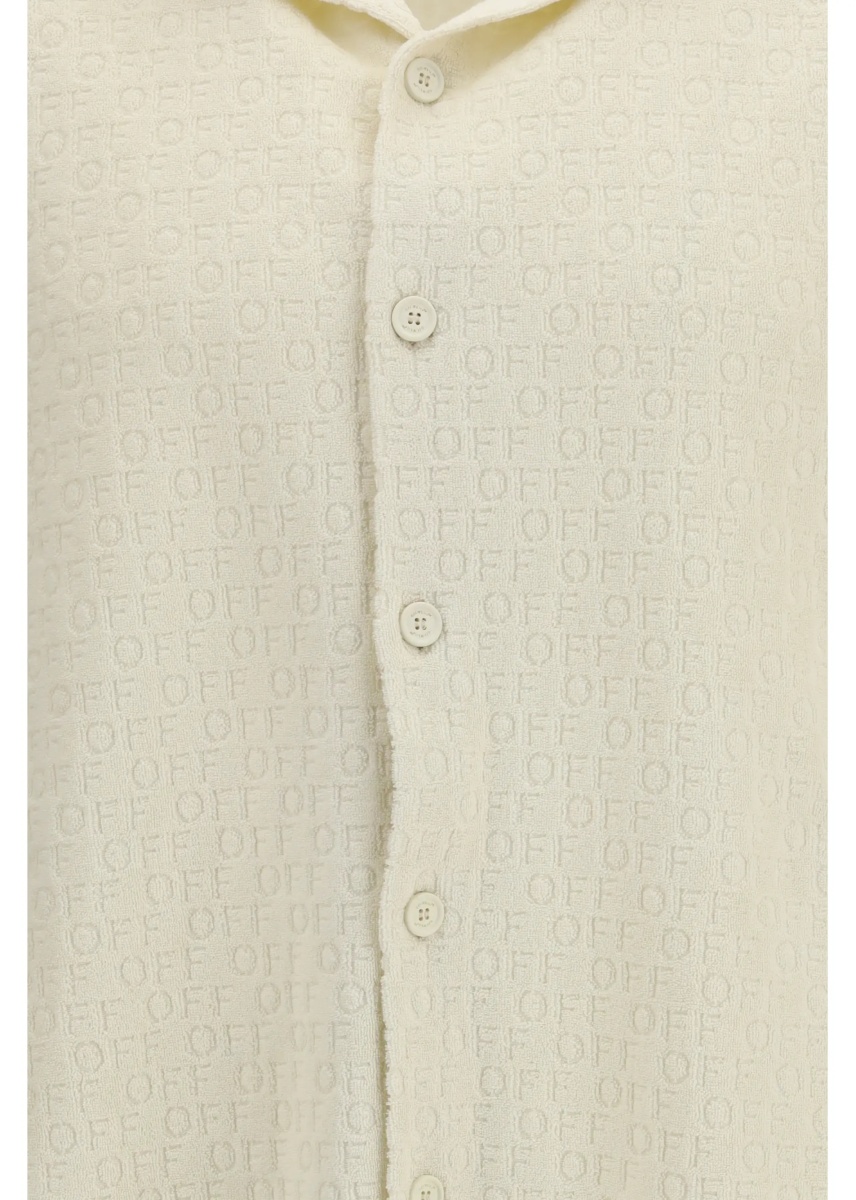 Camasa casual Off Terry Bowling Shirt - Img 3