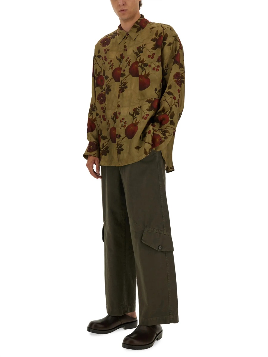 Camasa casual Pomegranate Print Shirt - Img 2