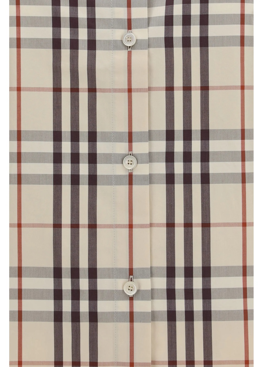 Camasa casual Regular fit check cotton Shirt - Img 3