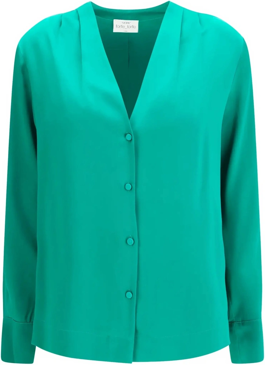 Camasa casual Silk satin Shirt - Img 6