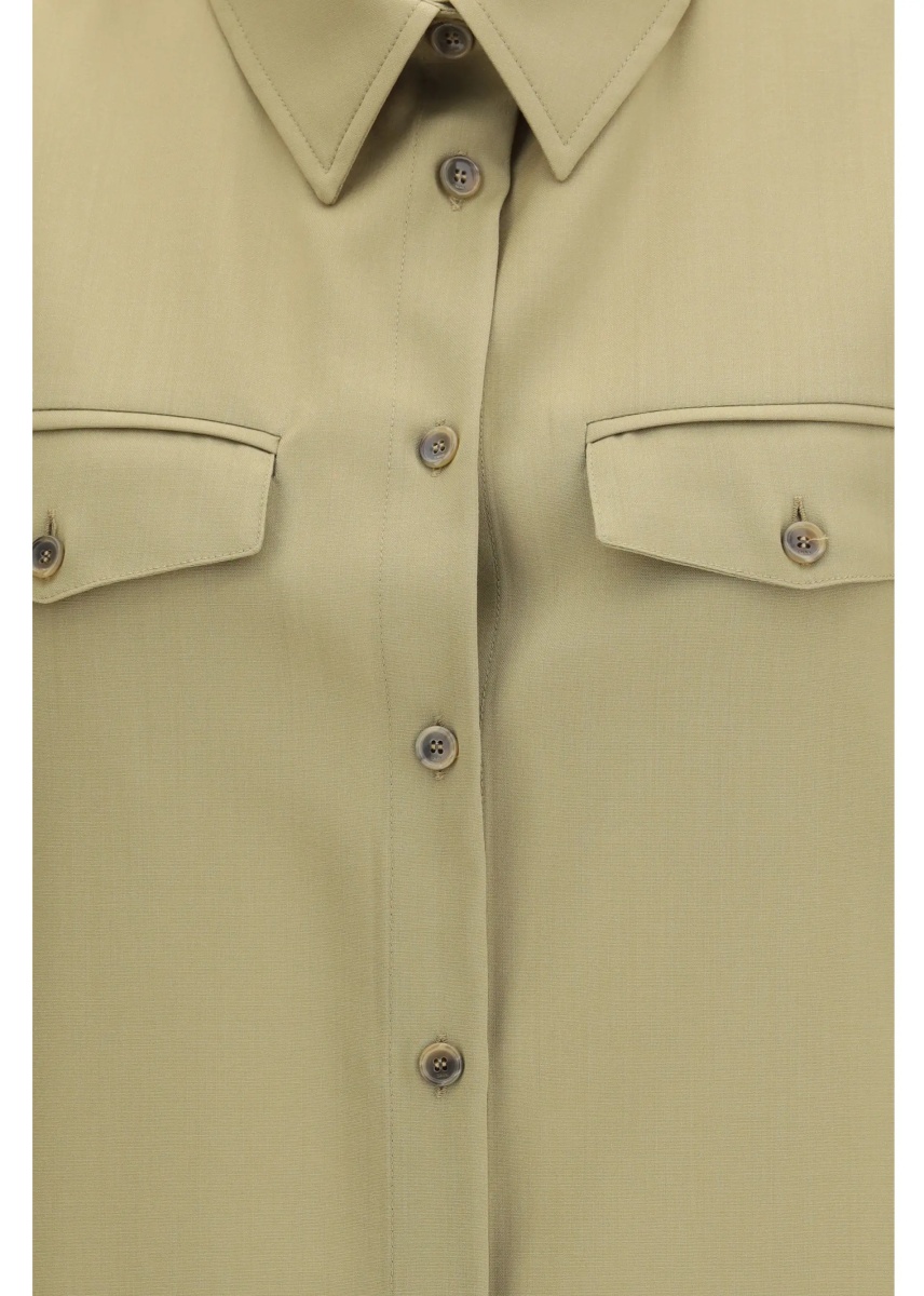 Camasa casual Virgin wool Overshirt - Img 3