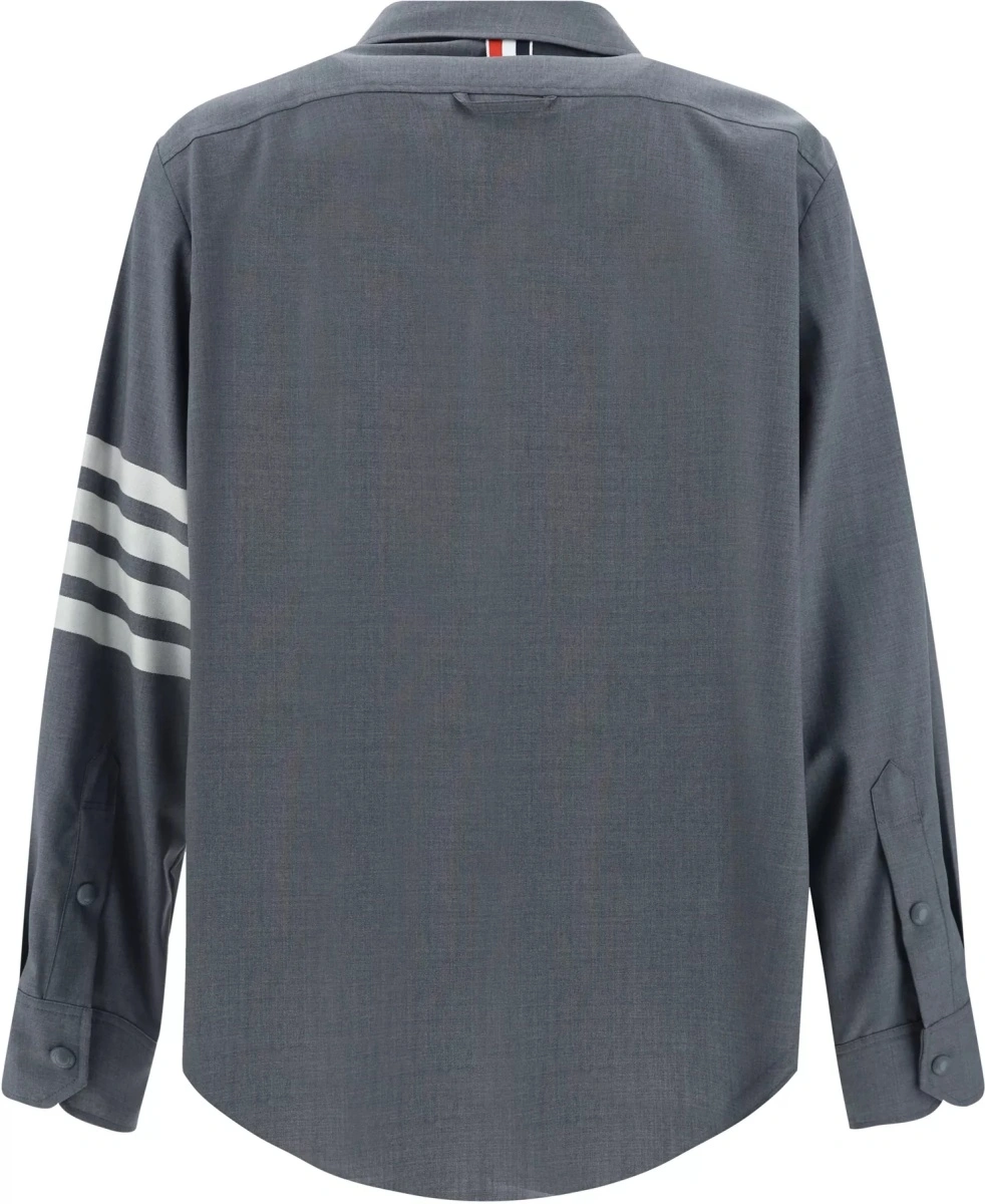Camasa casual Wool and cotton blend Shirt - Img 2