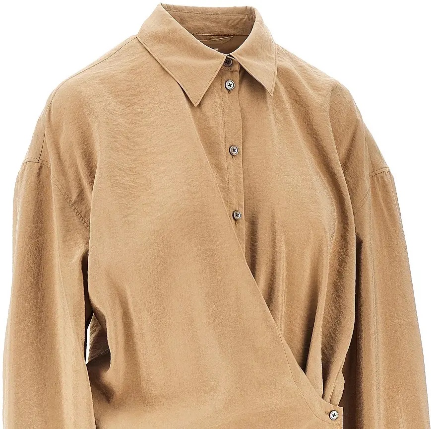 Camasa Cotton and silk Twisted shirt - Img 2