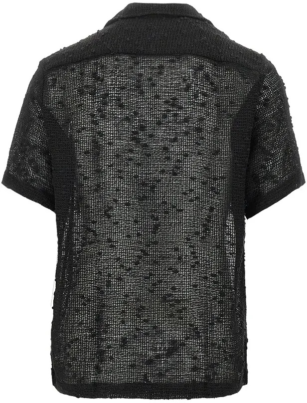 Camasa 'Dexter' cotton and linen-blend shirt - Img 3