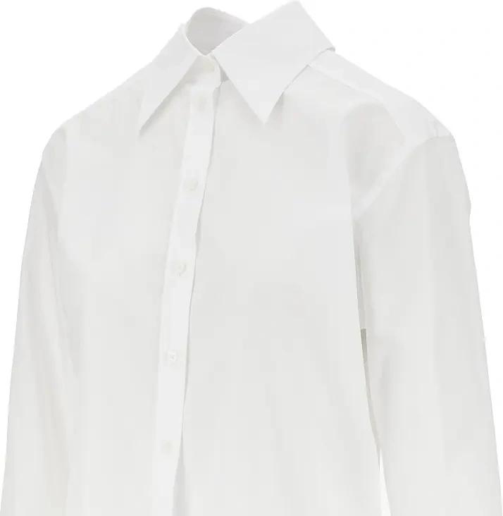 Camasa Dolce &amp; Gabbana alba din poplin - Img 2