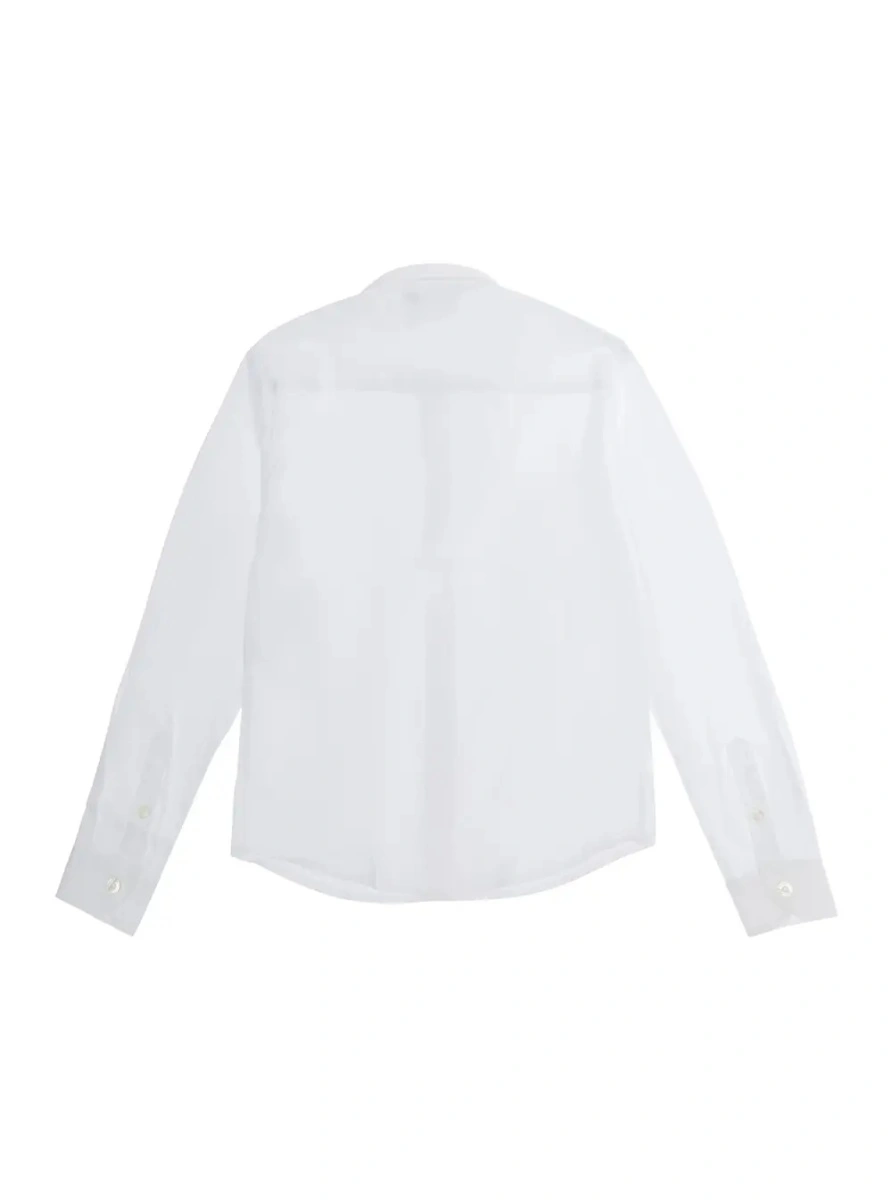 Camasa EMPORIO ARMANI KIDS alba din bumbac - Img 2