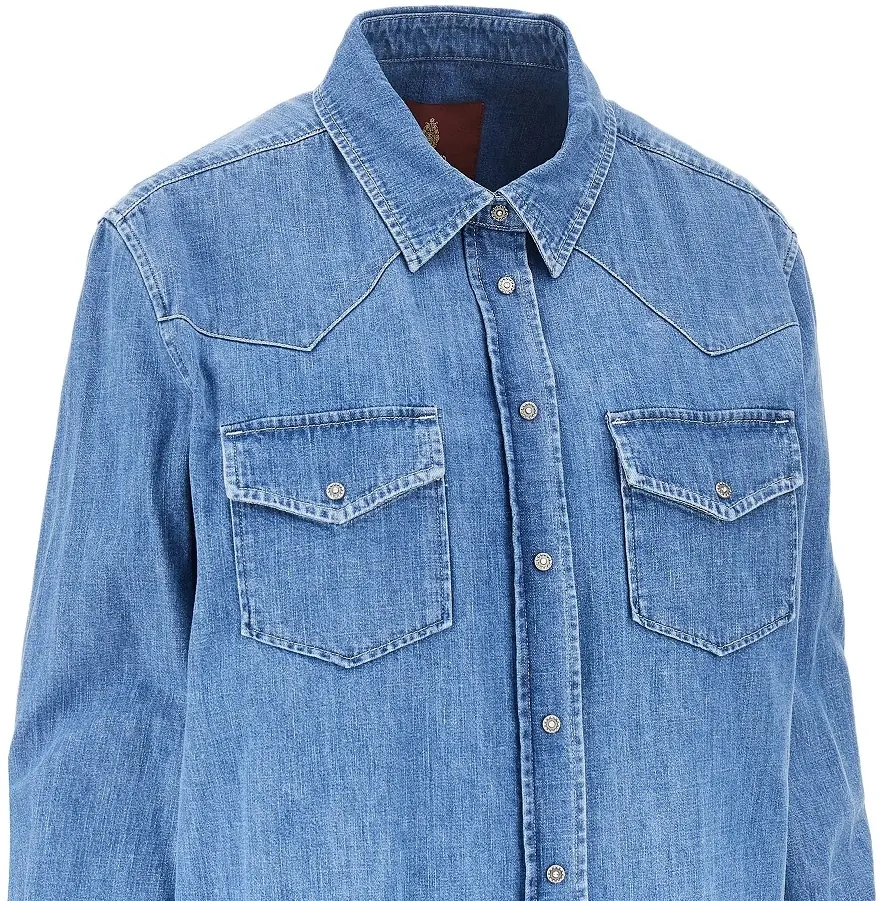 Camasa Esibizionista Capsule Collection denim shirt - Img 2